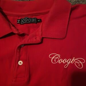 COOGI Red Polo Shirt sz 4x